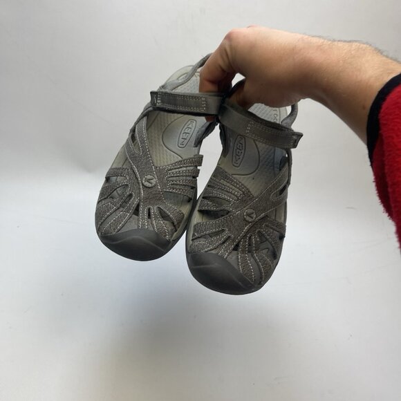KEEN Rose Sandals Model 1016733 Casual Closed Toe Gray Women's Size 8 US Hike - Picture 13 of 14